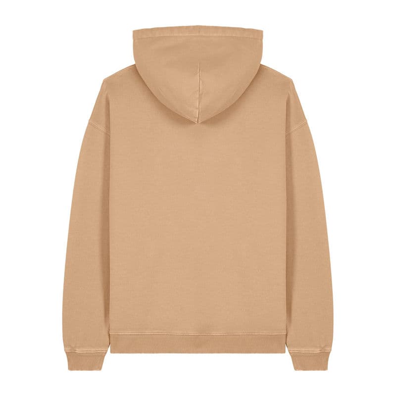 Slammer 2.0 vintage oversized hoodie coloris Latte Dyed G.