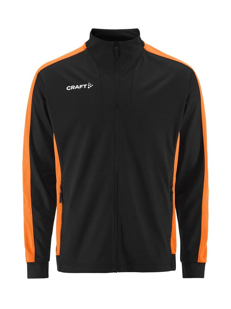 Craft Evolve 2.0 contrast full zip jacket m coloris Noir / Orange