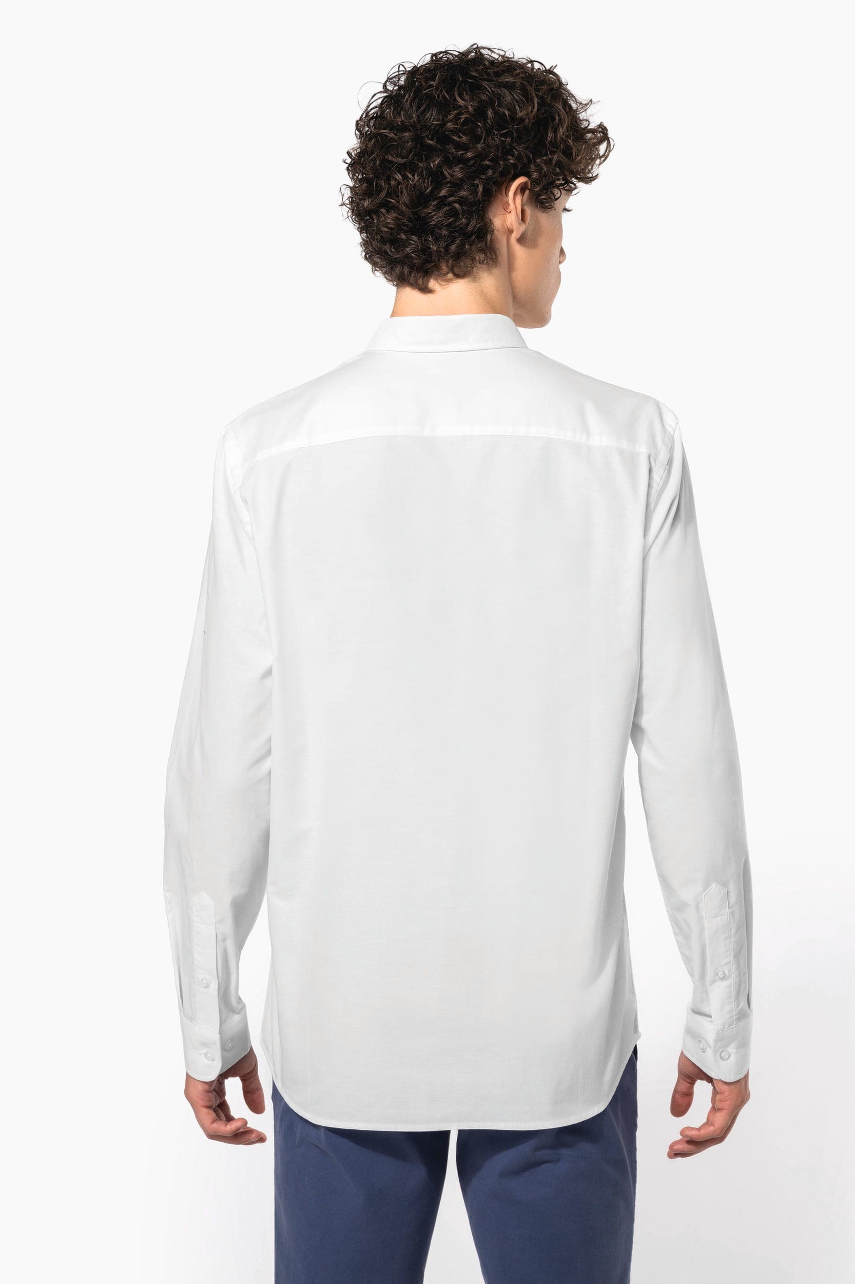 Chemise oxford manches longues homme en situation