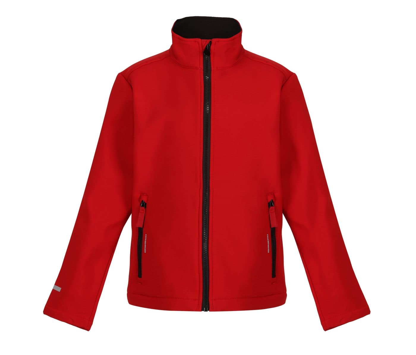 JUNIOR ABLAZE 2 LAYER SOFTSHELL coloris Rouge classique / Noir