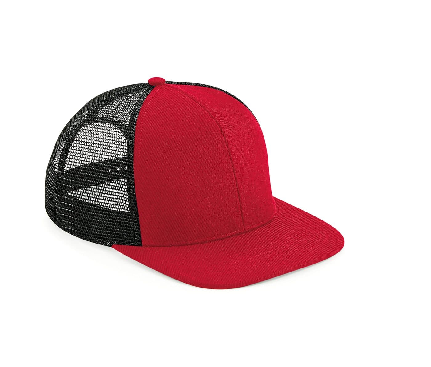 ORIGINAL FLAT PEAK 6 PANEL TRUCKER coloris Rouge classique / Noir