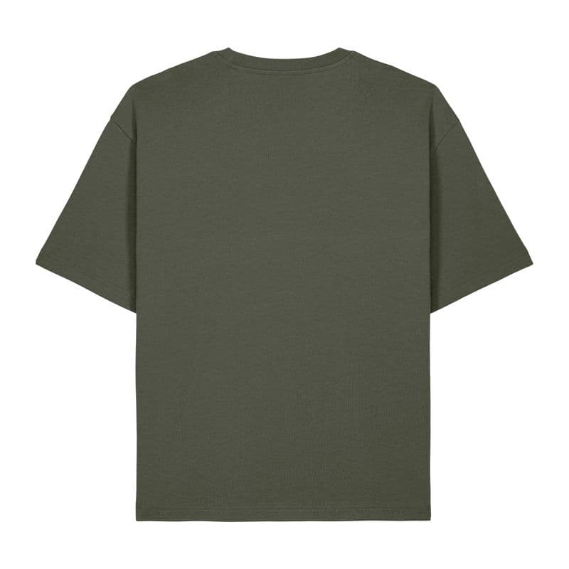 The iconic mid-light unisex relaxed t-shirt coloris Kaki