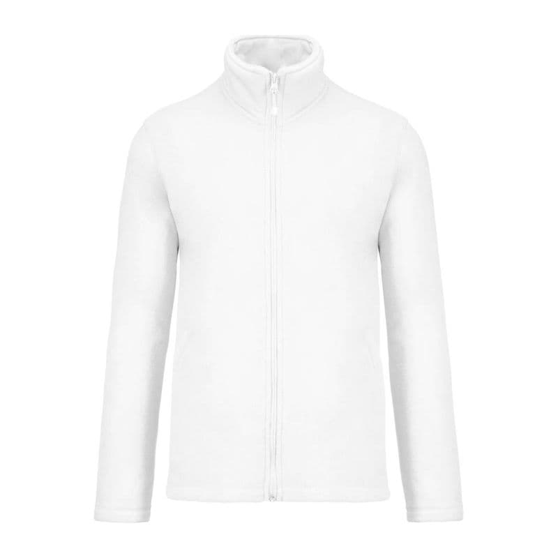 FALCO - FULL ZIP MICROFLEECE JACKET coloris Blanc