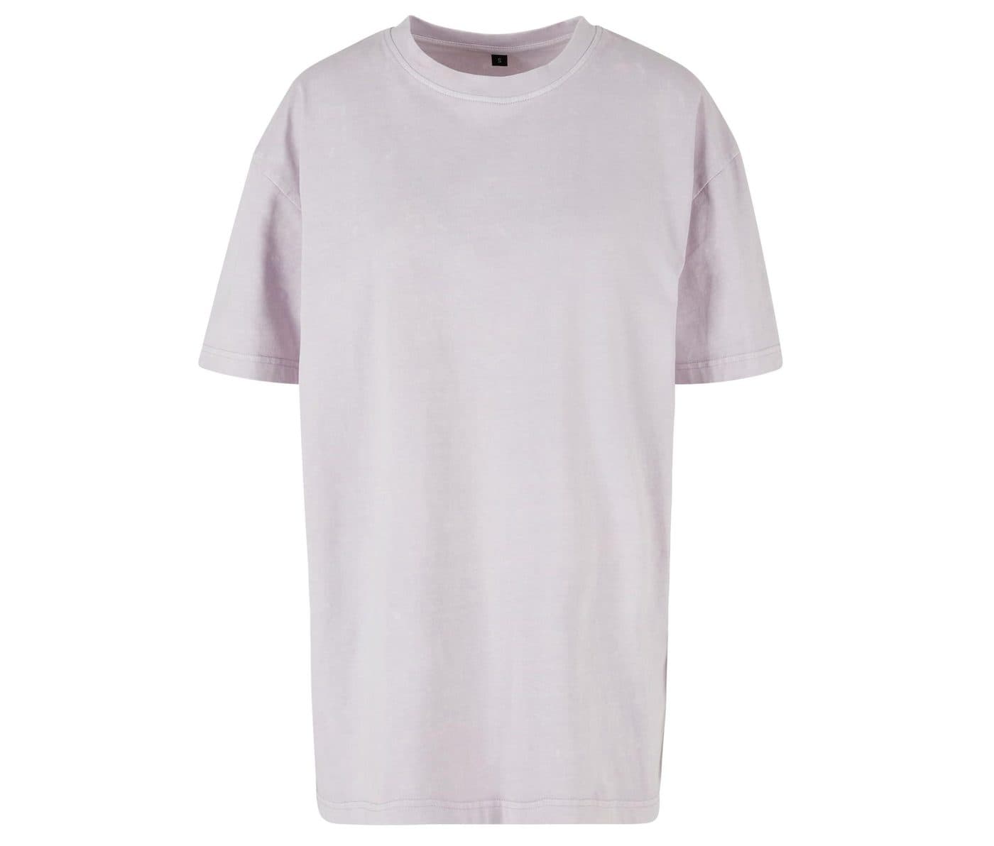 LADIES OVERSIZED ACID WASH TEE