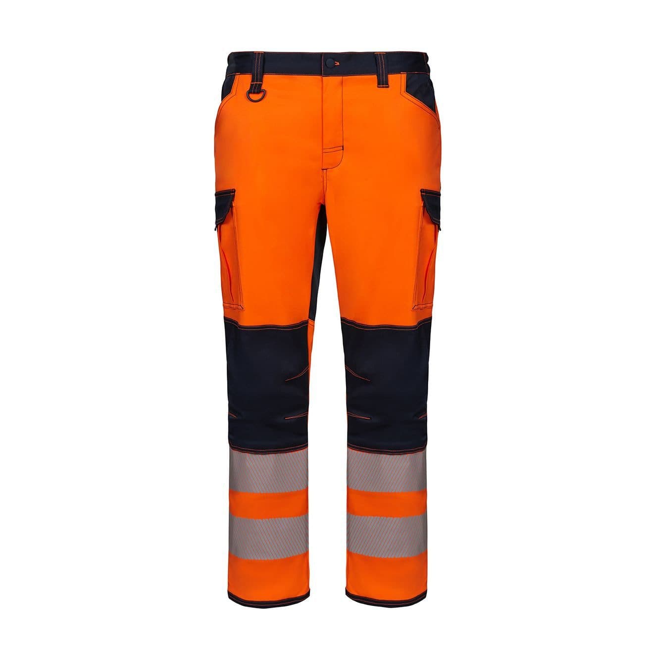 PANTALON STRETCH AVEC GENOUILLÈRES ET BANDES RÉFLÉCHISSANTES