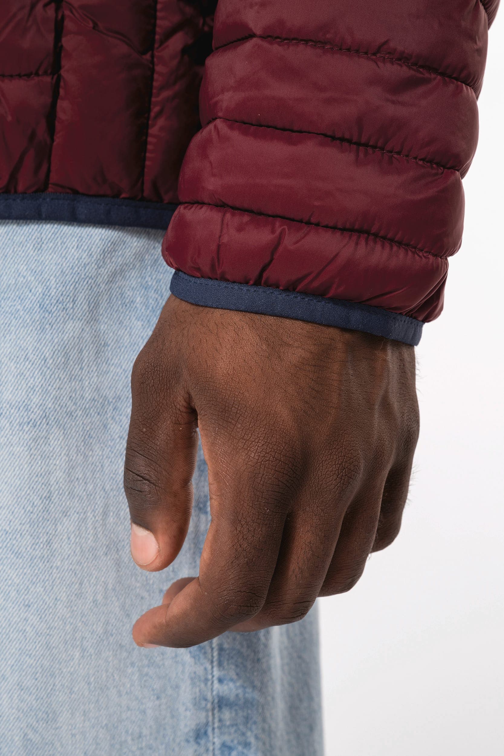 Doudoune légère homme en situation