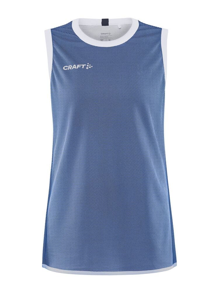 Craft Progress reversible basket singlet w coloris Bleu / Blanc