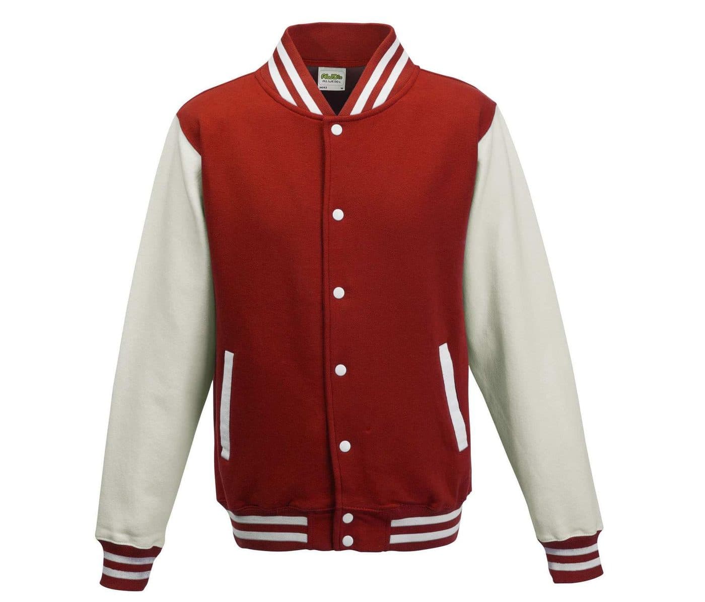 VARSITY JACKET coloris Rouge feu / Blanc