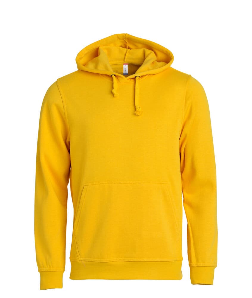 Clique Basic Hoody coloris Citron
