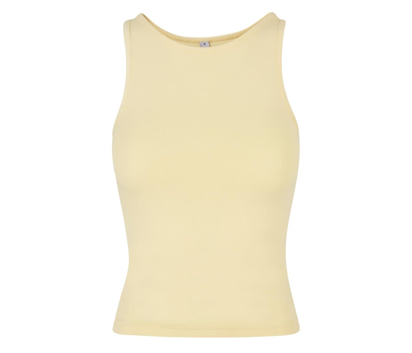 LADIES RACER BACK TOP coloris Jaune doux