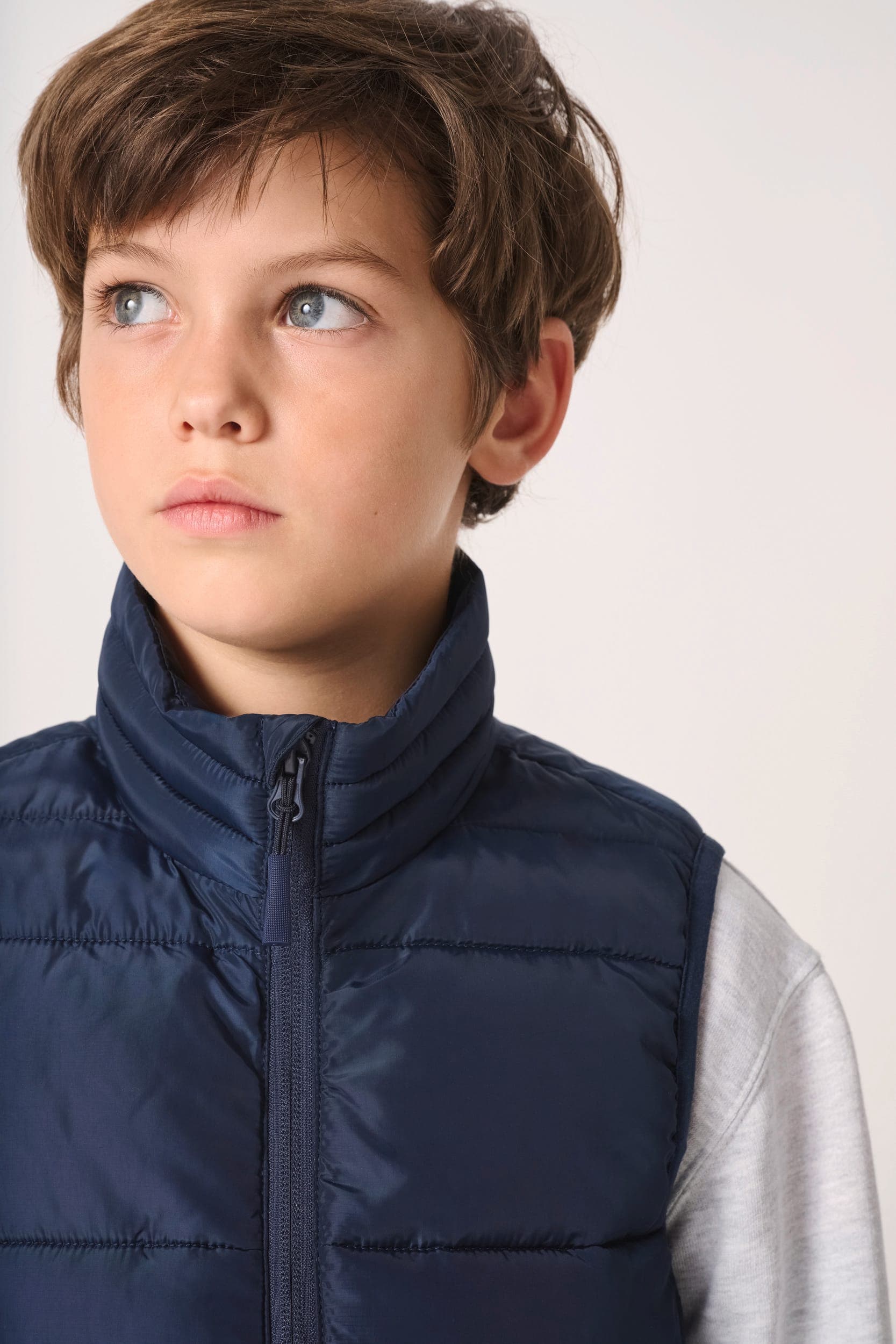 Bodywarmer matelassé enfant en situation