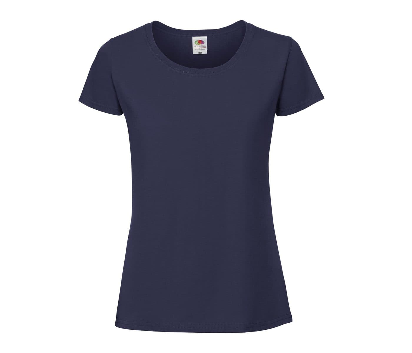 LADIES ICONIC 195 RINGSPUN PREMIUM T coloris Marine profond
