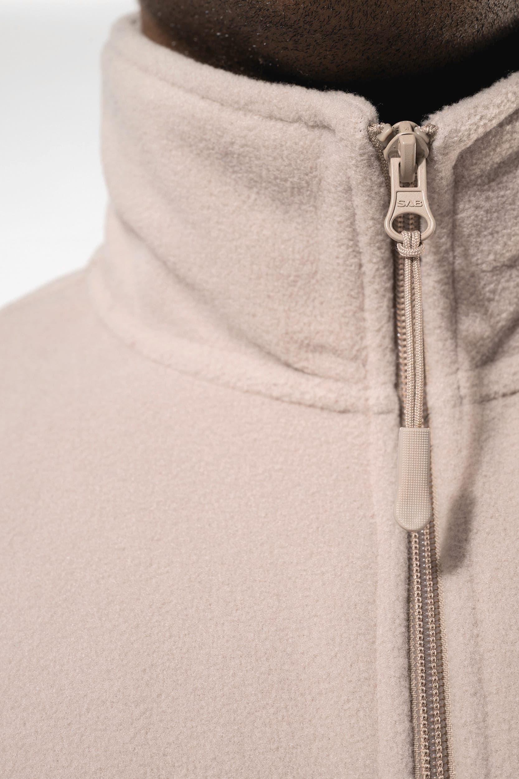 Bodywarmer micropolaire homme en situation