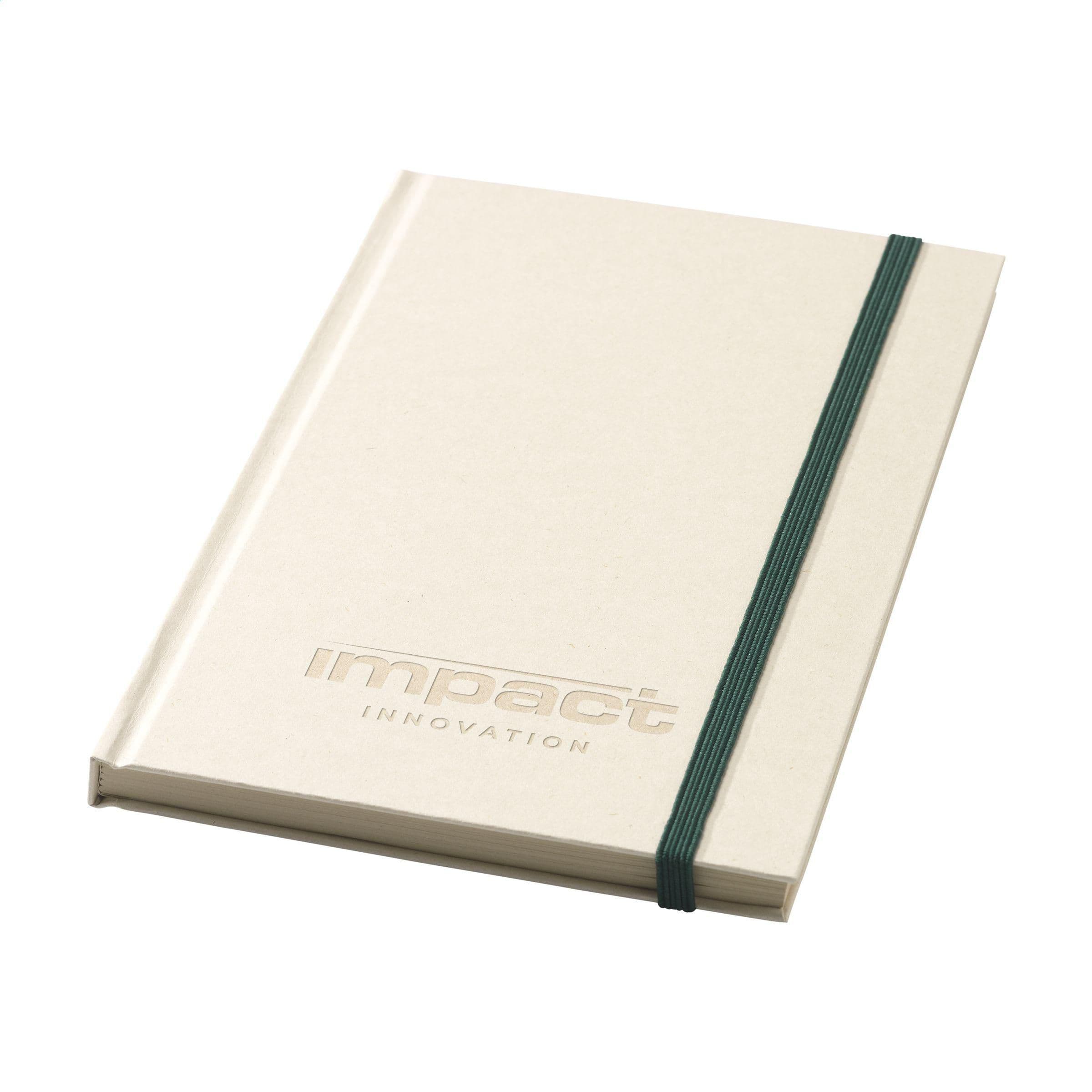 Carnet de notes Bagasse canne à sucre A5 en situation