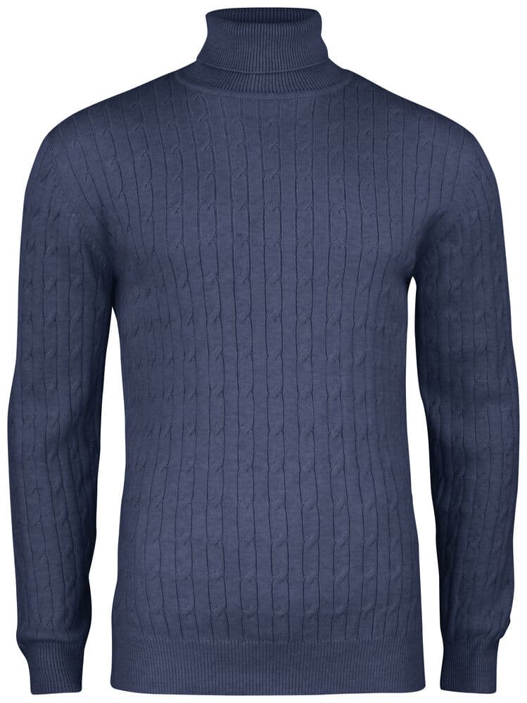 Col roulé Cutter & Buck Blakely homme coloris Marine chiné