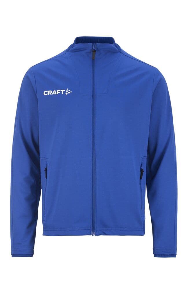 Craft Evolve 2.0 full zip jacket jr coloris Bleu