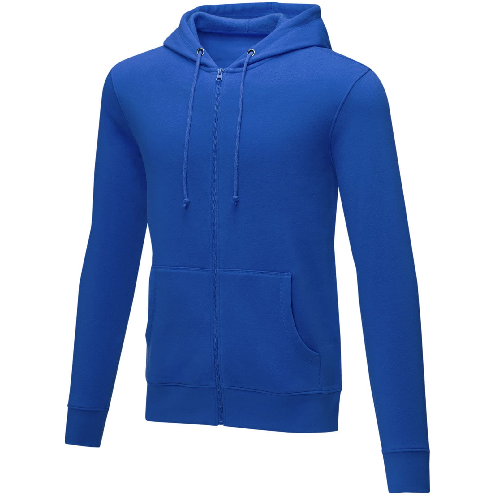 Sweat à capuche zippé de 240 g/m² Charon pour homme coloris Bleu