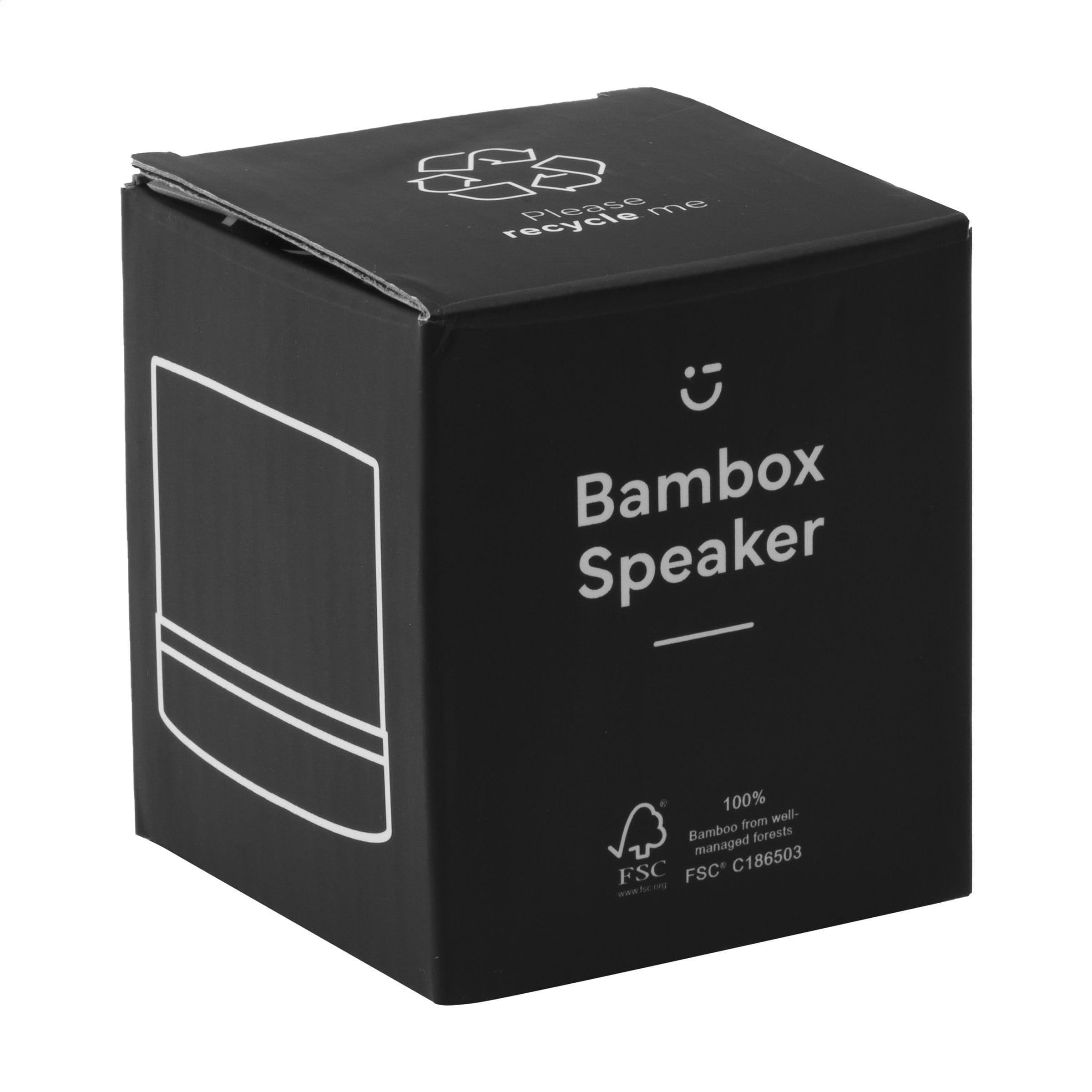 Enceinte Bambox Bamboo en situation