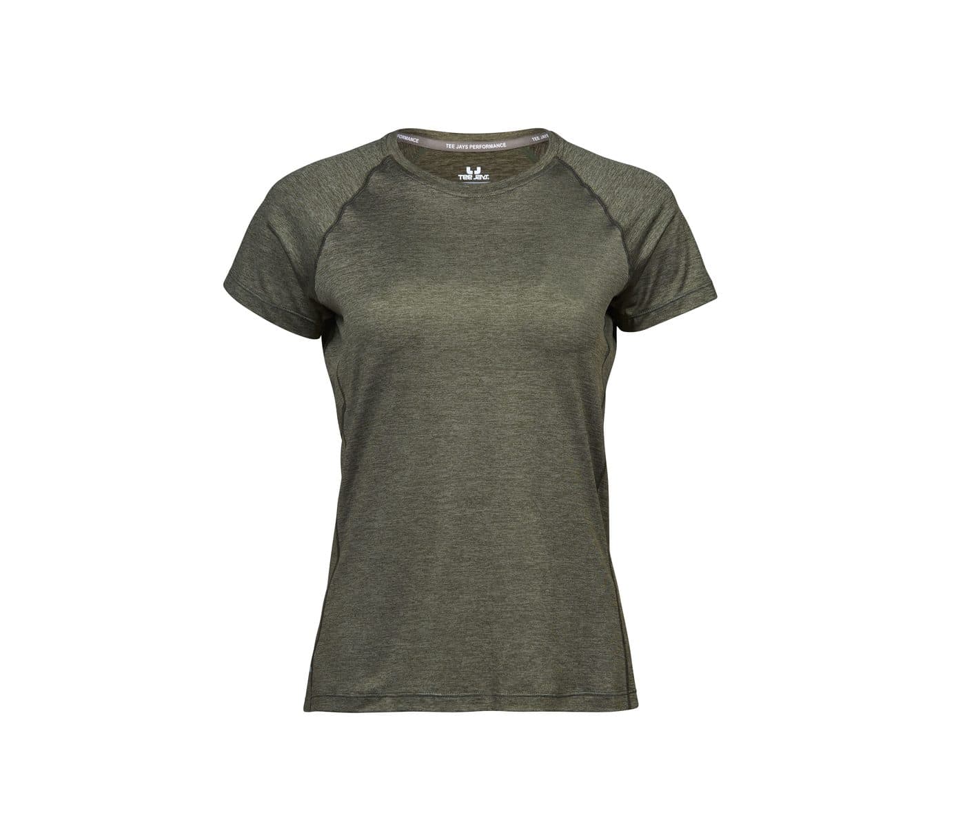 WOMENS COOLDRY TEE coloris Olive chiné