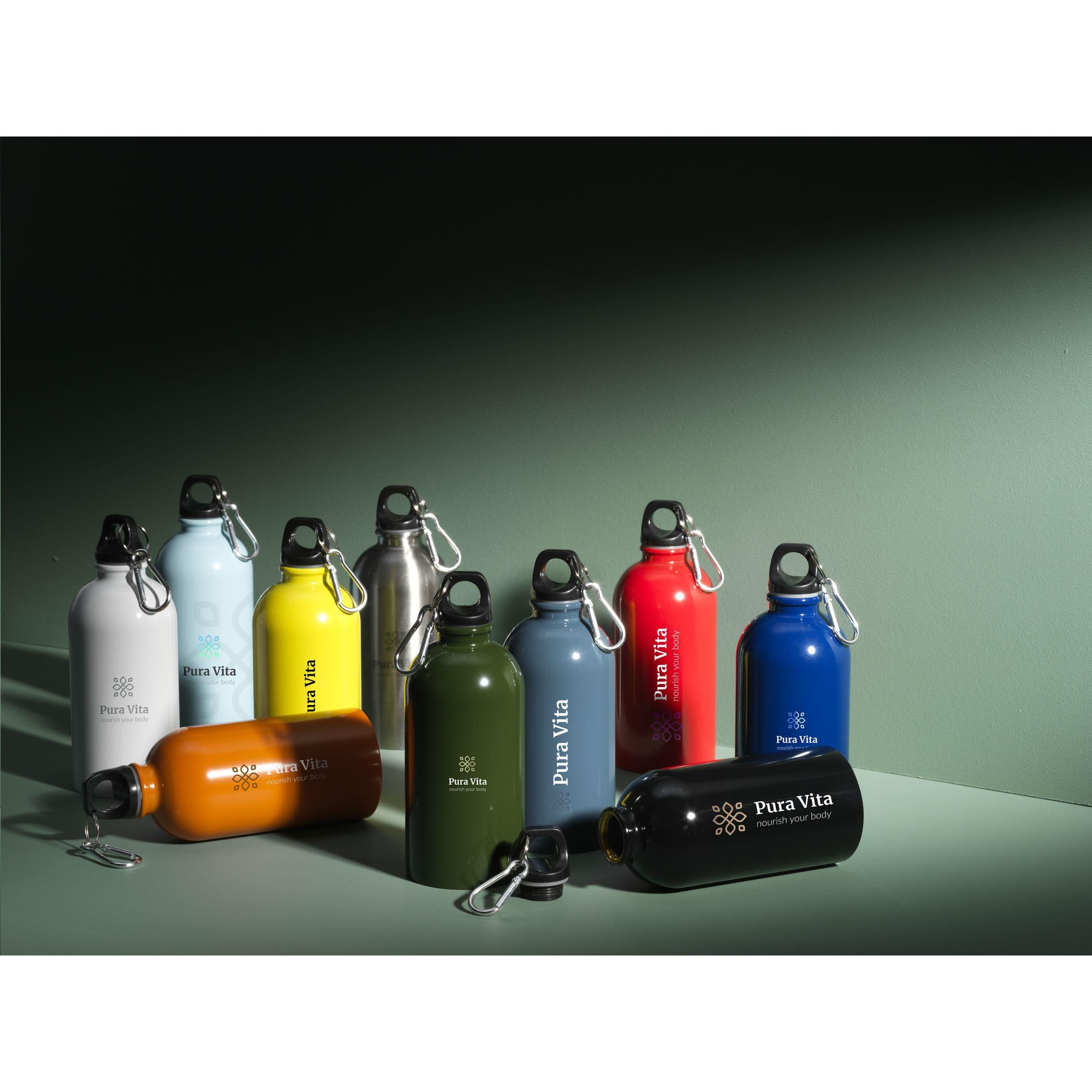 Bouteille SteelSport RCS acier recyclé 500 ml en situation