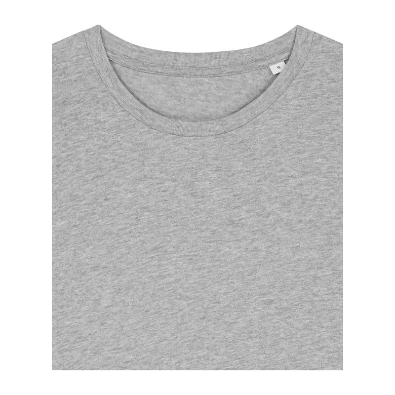 Stella Ella women's fitted t-shirt coloris Gris chiné