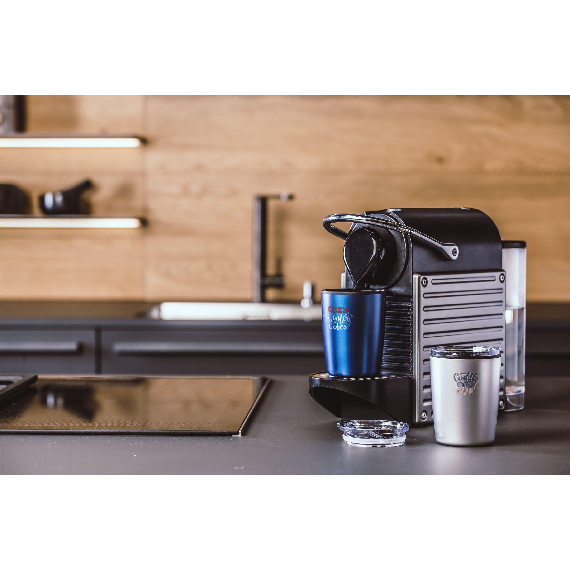 Mug Espresso-to-Go RCS recyclé acier 170 ml en situation