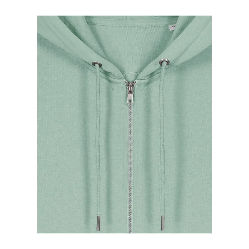 Cultivator 2.0 unisex zip-thru hoodie  coloris Vert aloe