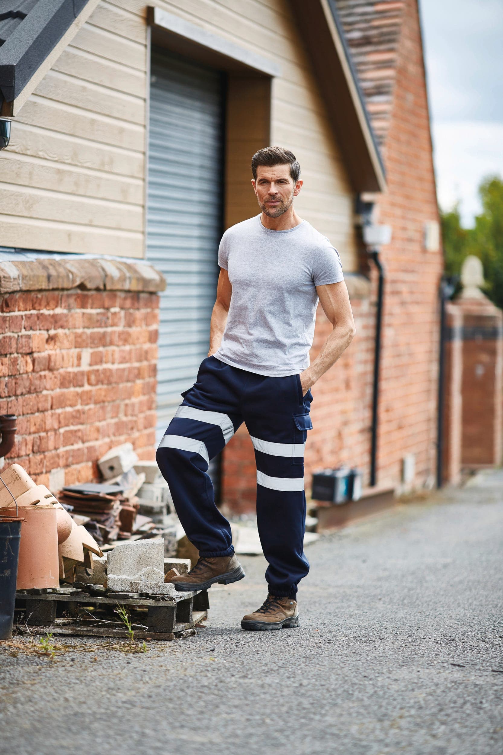 Pantalon de jogging en situation