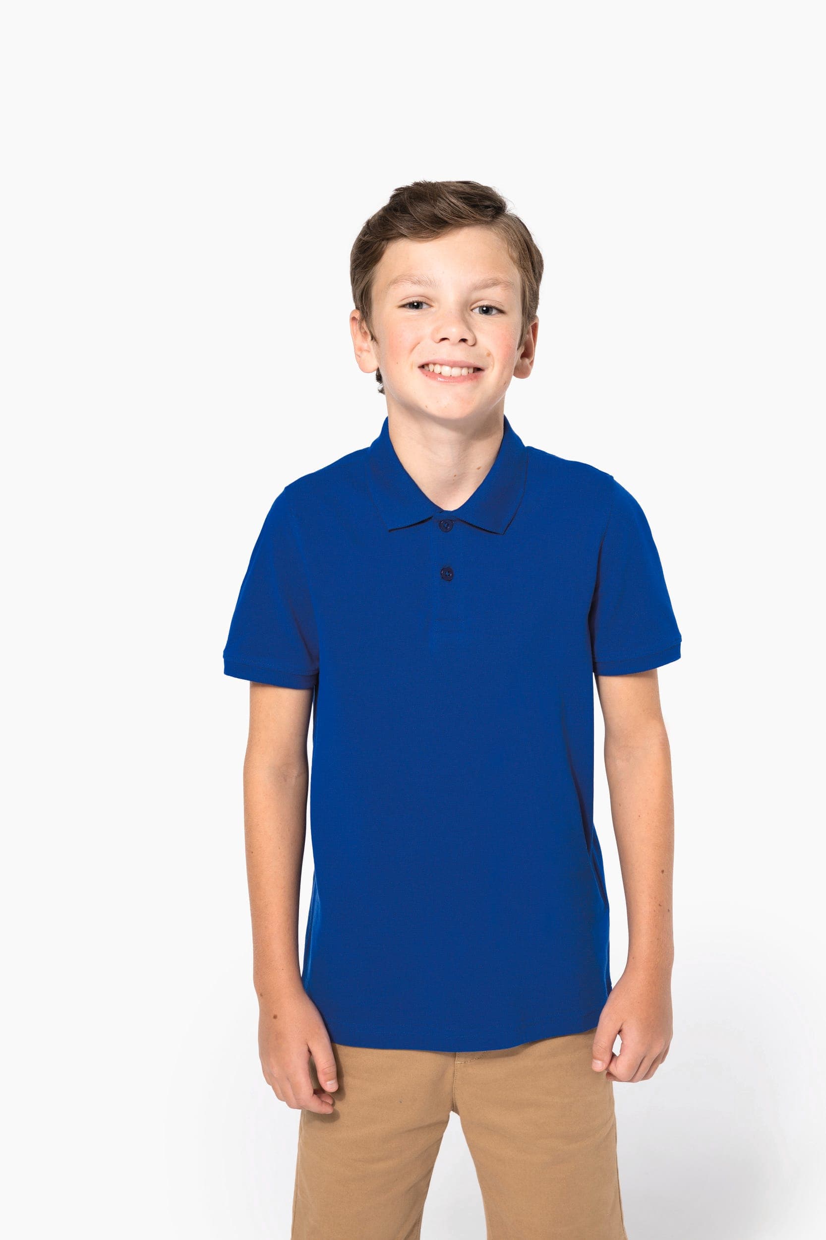Polo manches courtes enfant en situation