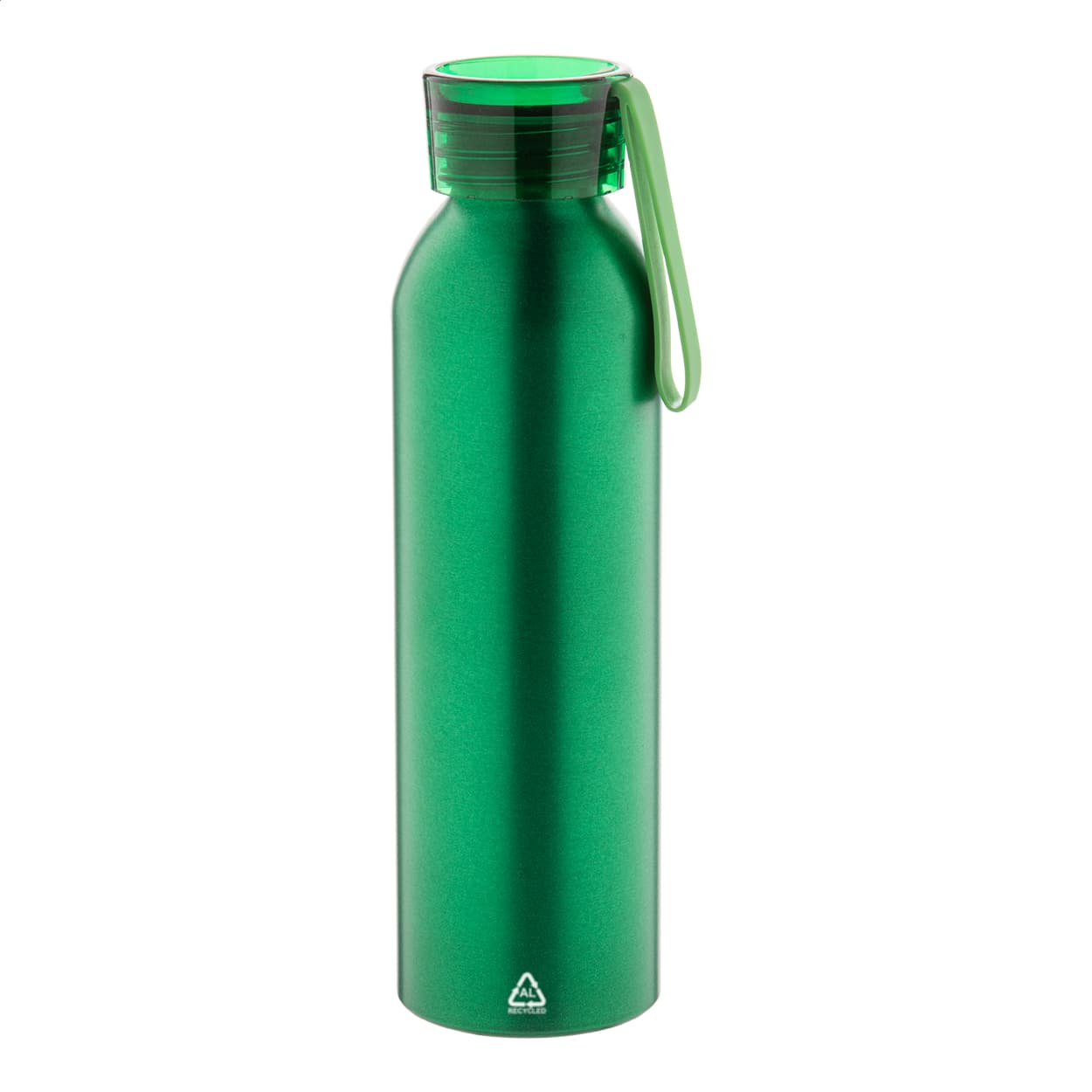 Bouteille en aluminium recyclé coloris Vert