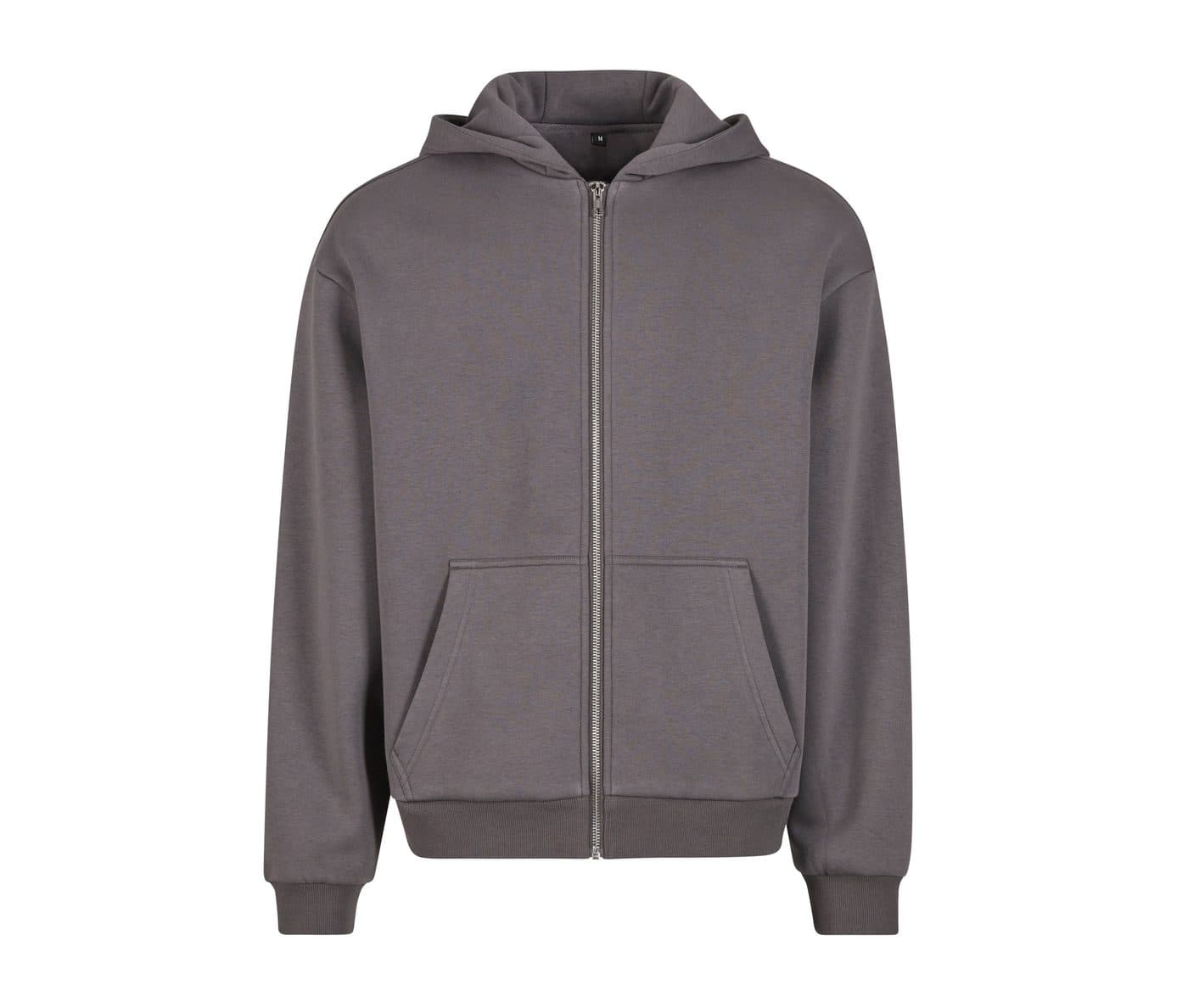 FLUFFY ZIP HOODY coloris Gris magnétique