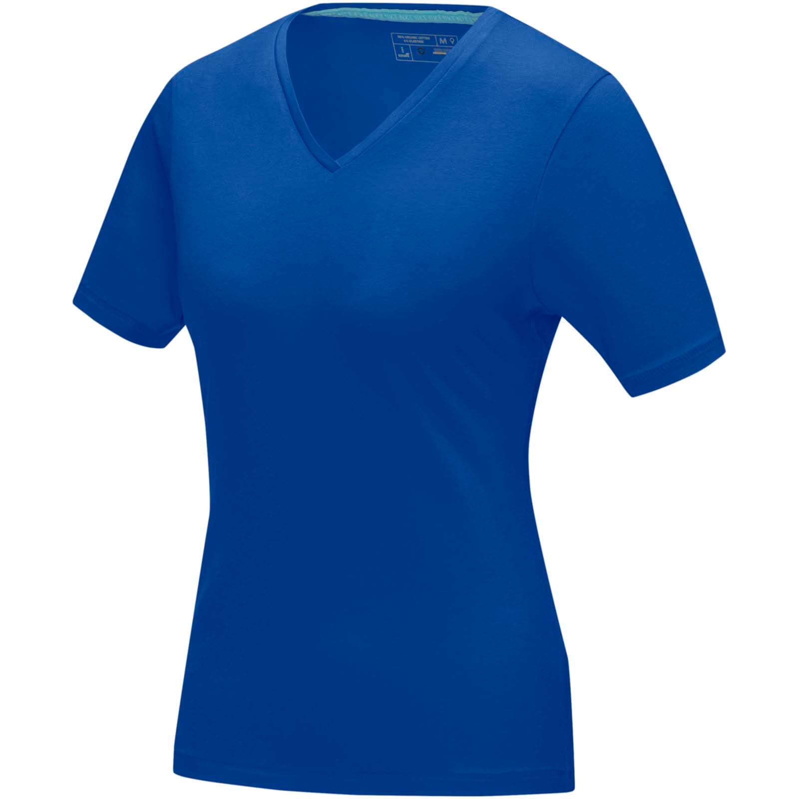 T-shirt bio manches courtes femme Kawartha coloris Bleu