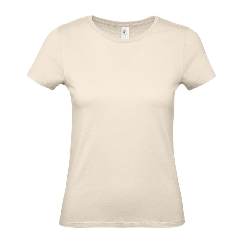 B&C #E150 WOMEN T-SHIRT coloris Naturel