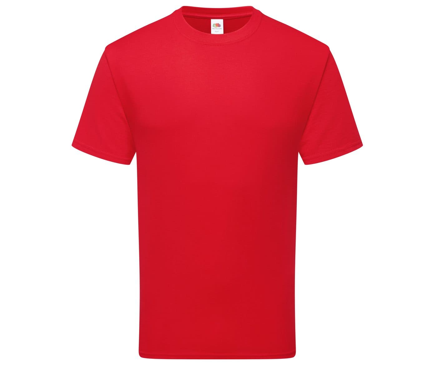PURE COTTON T coloris Rouge