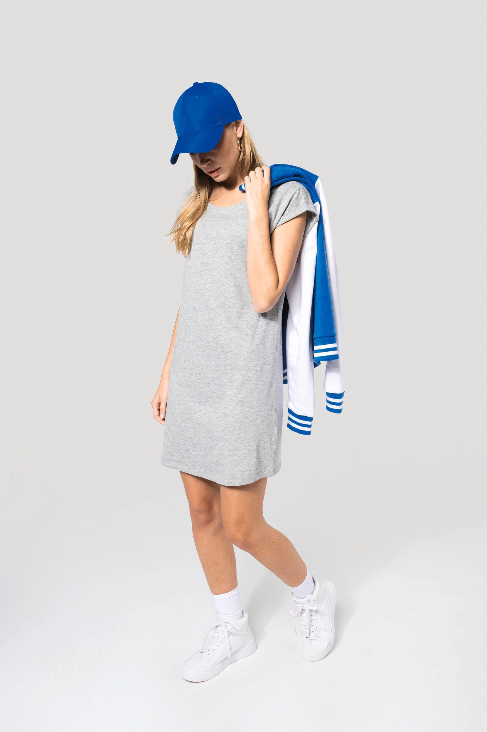 T-shirt long femme en situation