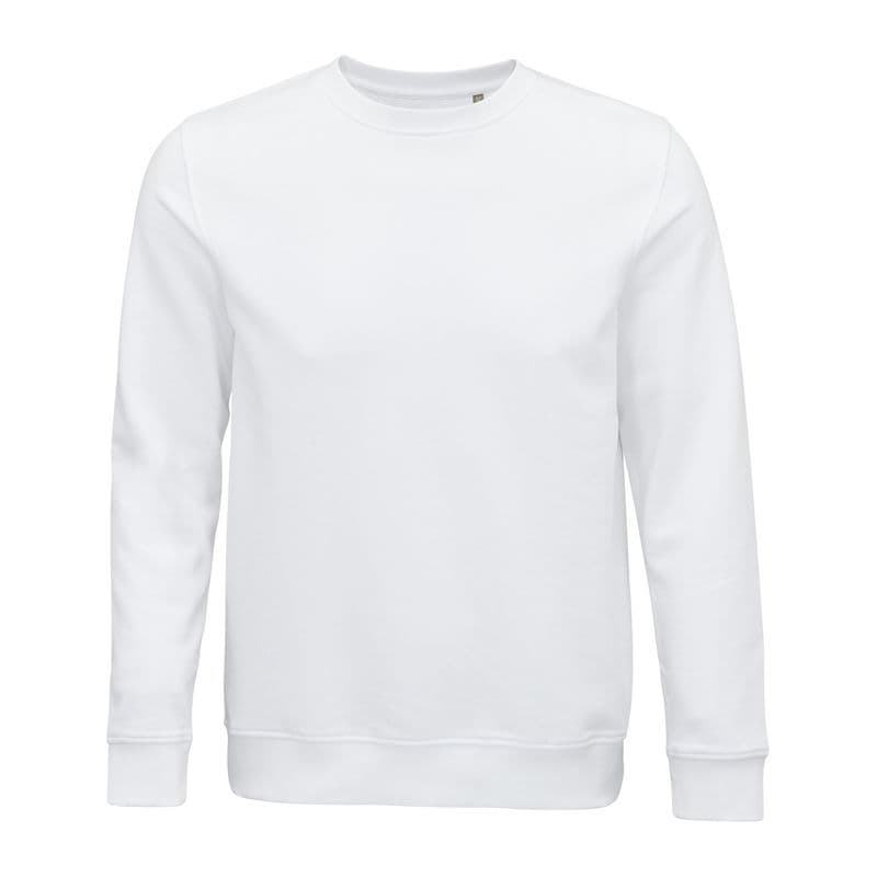 Sol'S Comet - Unisex Round-Neck Sweatshirt coloris Blanc