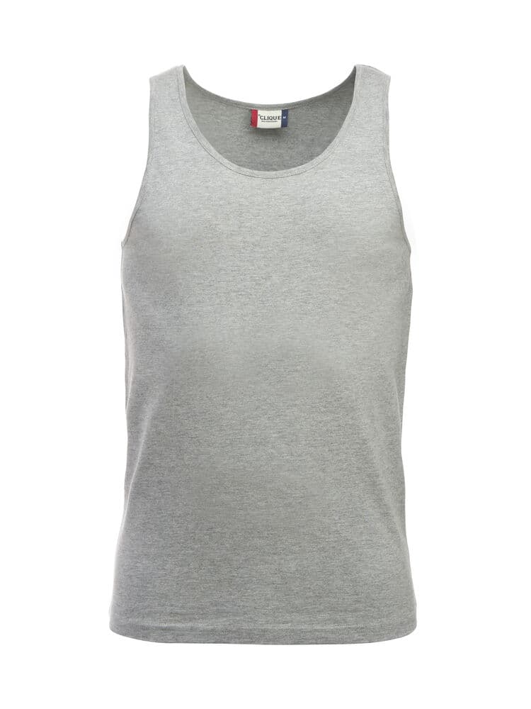Clique Classic Tank Top coloris Gris chiné