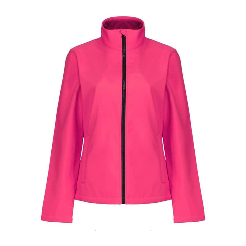 Ablaze Men'S Printable Softshell coloris Rose vif / Noir