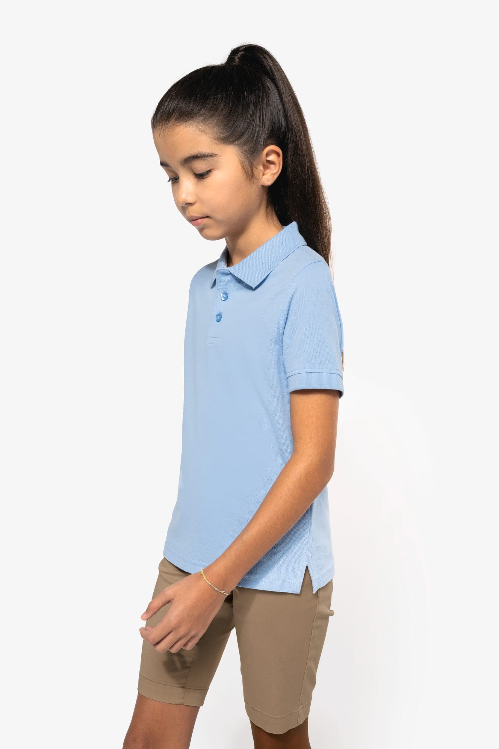 Polo manches courtes enfant en situation