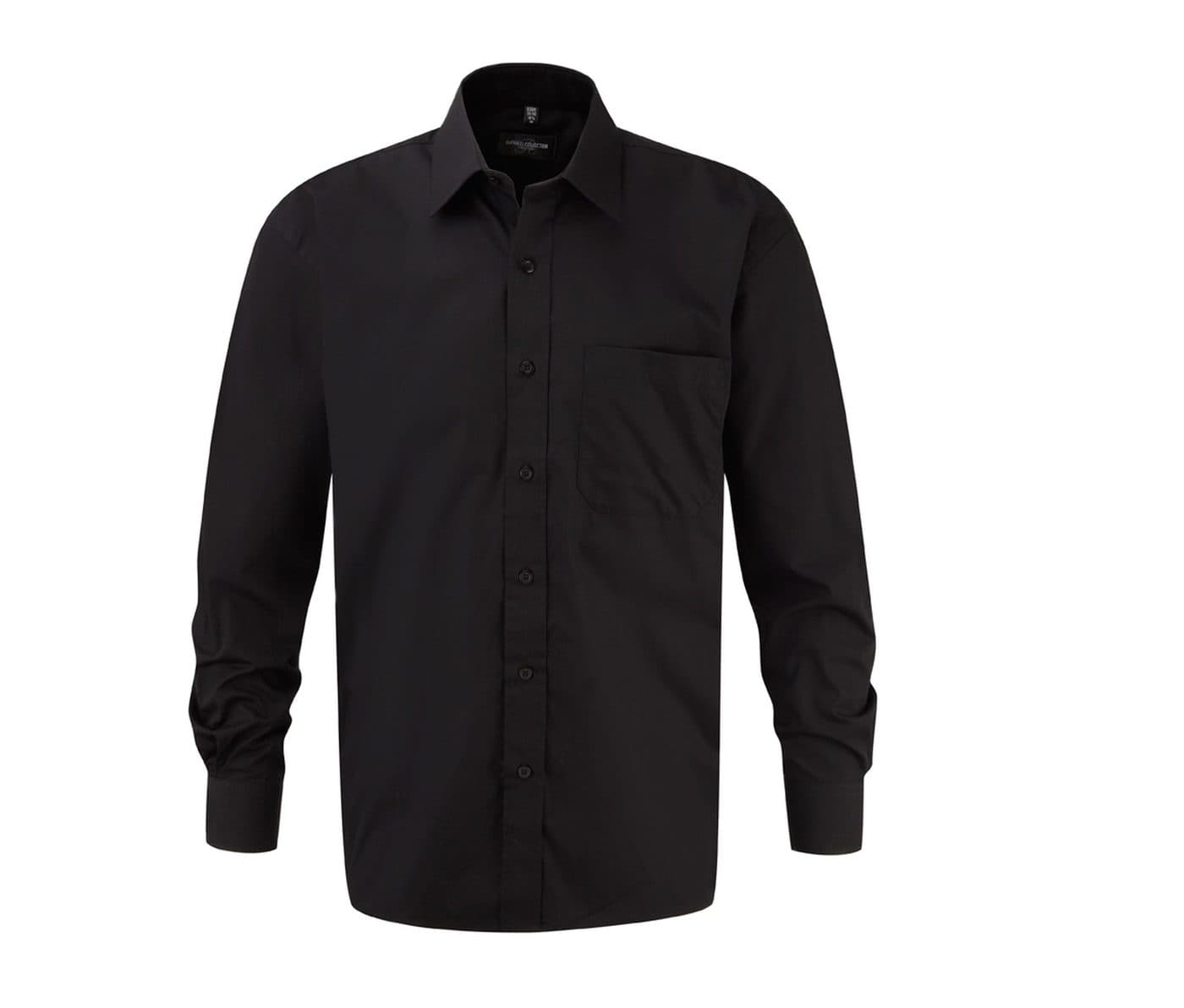 MEN'S LONG SLEEVE CLASSIC PURE COTTON POPLIN SHIRT