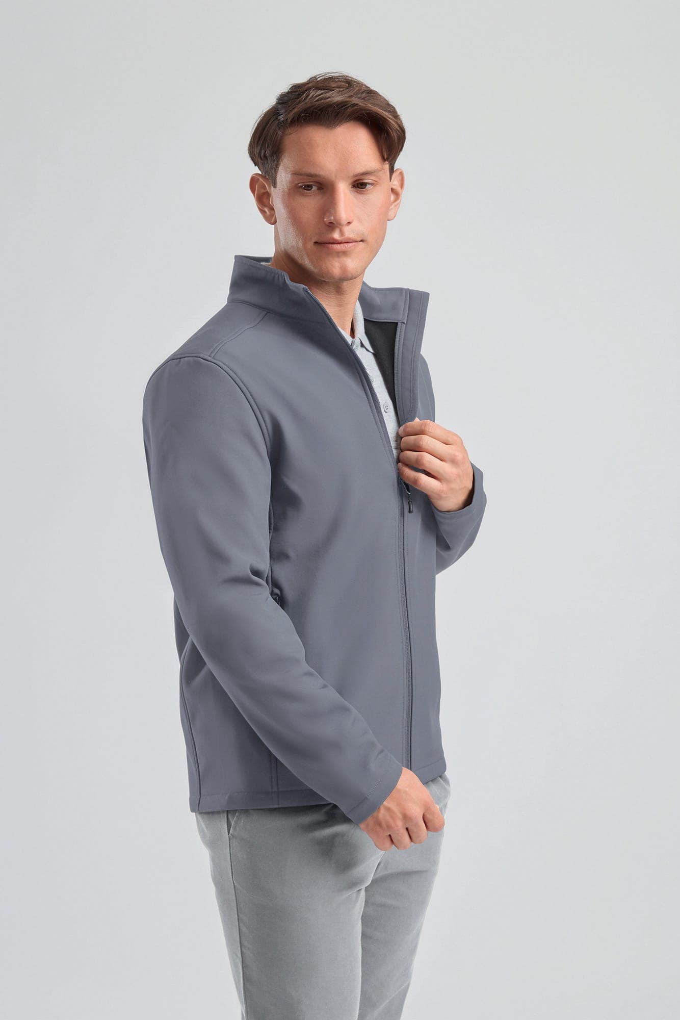 Veste softhsell Essential en situation