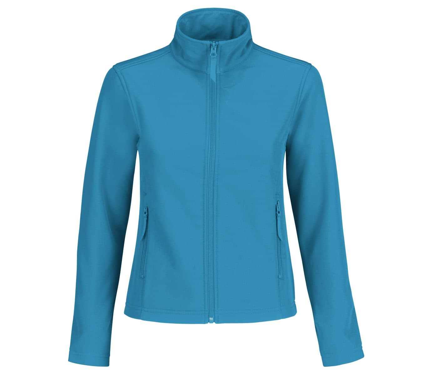 SOFTSHELL ID.701 WOMEN coloris Bleu atoll / Gris