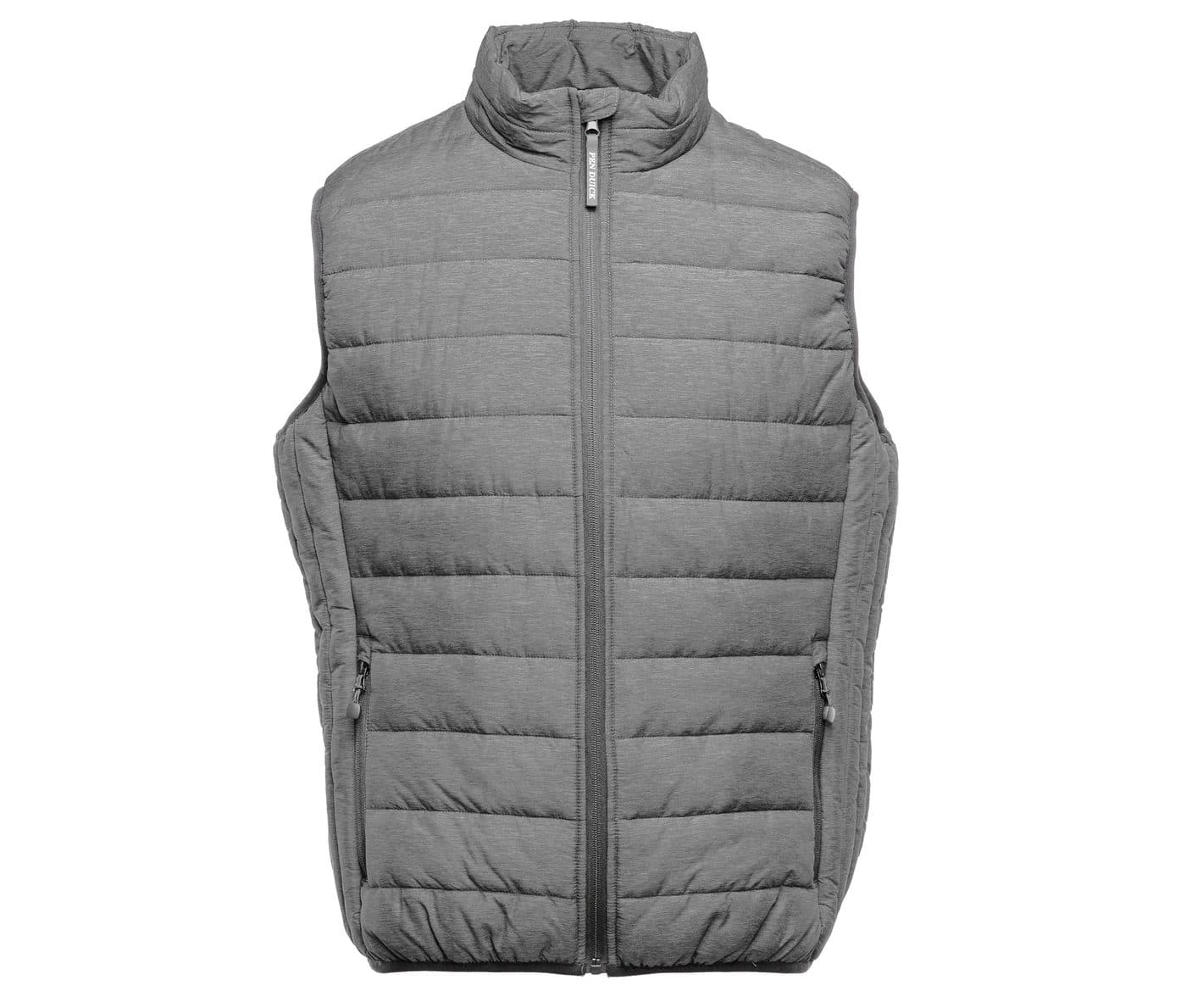 EKO VEST MEN coloris Gris clair chiné