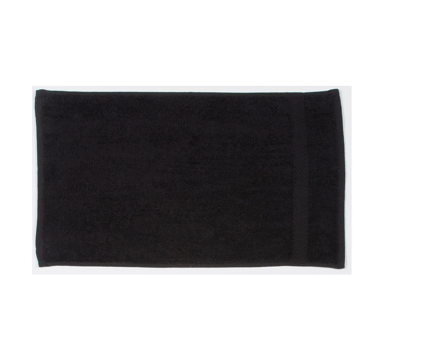 LUXURY GUEST TOWEL coloris Noir