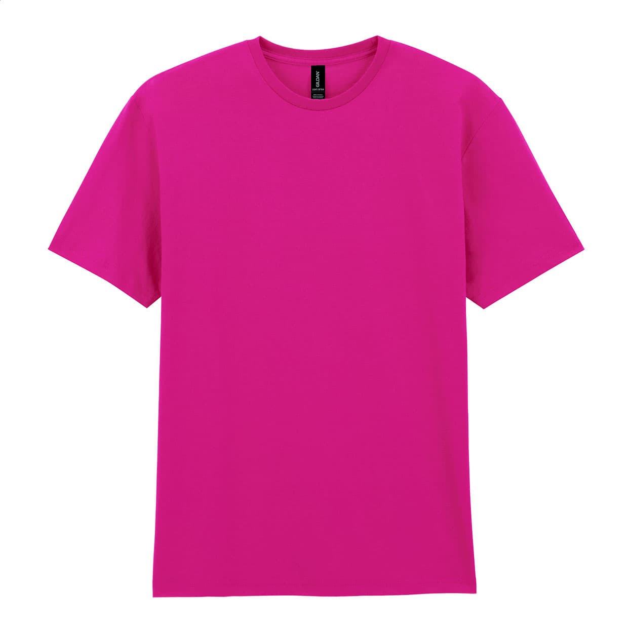 T-shirt léger en coton coloris Rose foncé