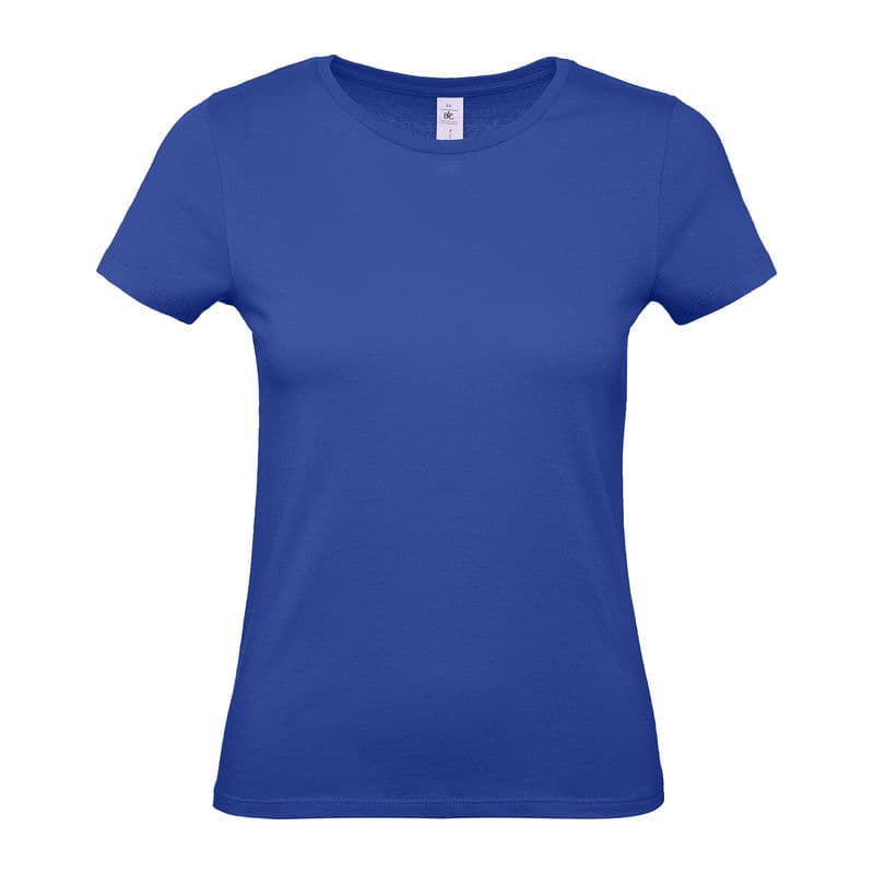 B&C #E150 WOMEN T-SHIRT coloris Bleu cobalt