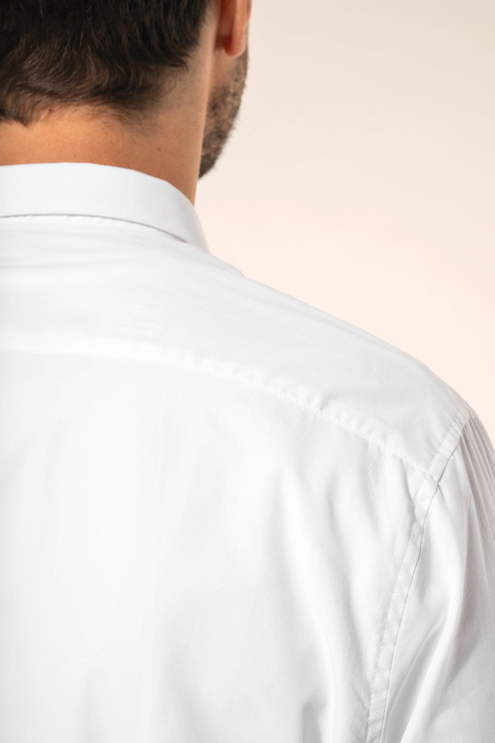 Chemise popeline manches longues homme en situation