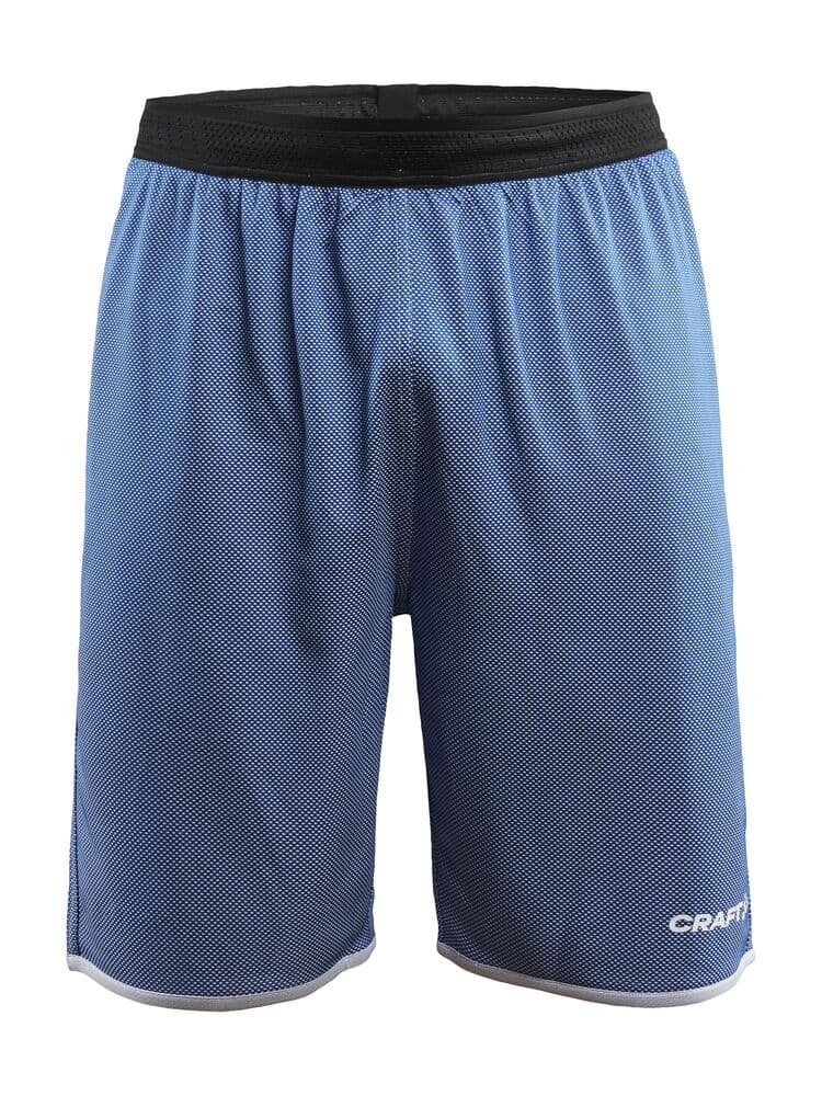 Craft Progress reversible basket shorts m coloris Bleu / Blanc