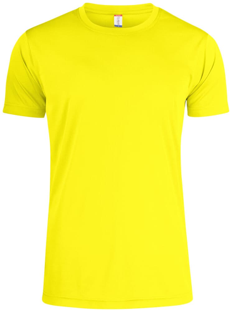 Clique Basic Active-T coloris Jaune haute visibilité