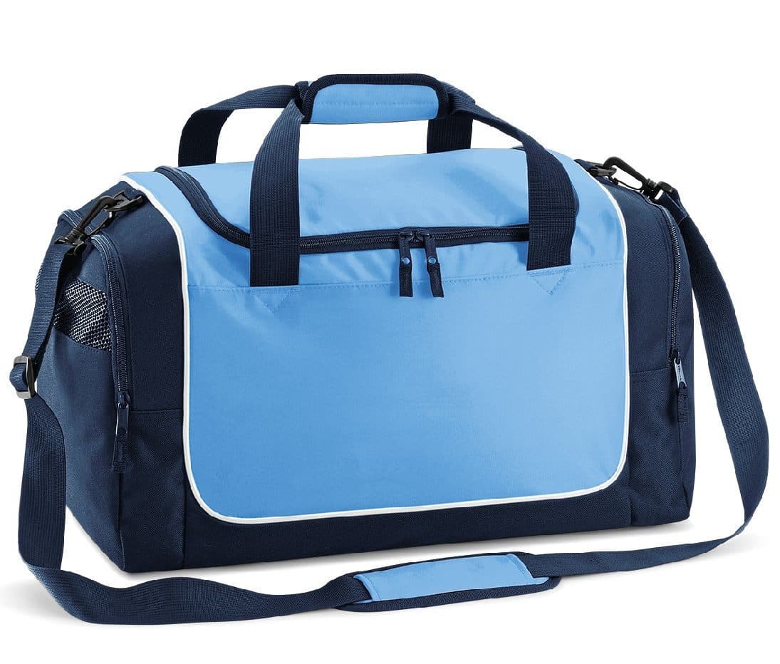 TEAMWEAR LOCKER BAG coloris Bleu ciel / Bleu marine / Blanc
